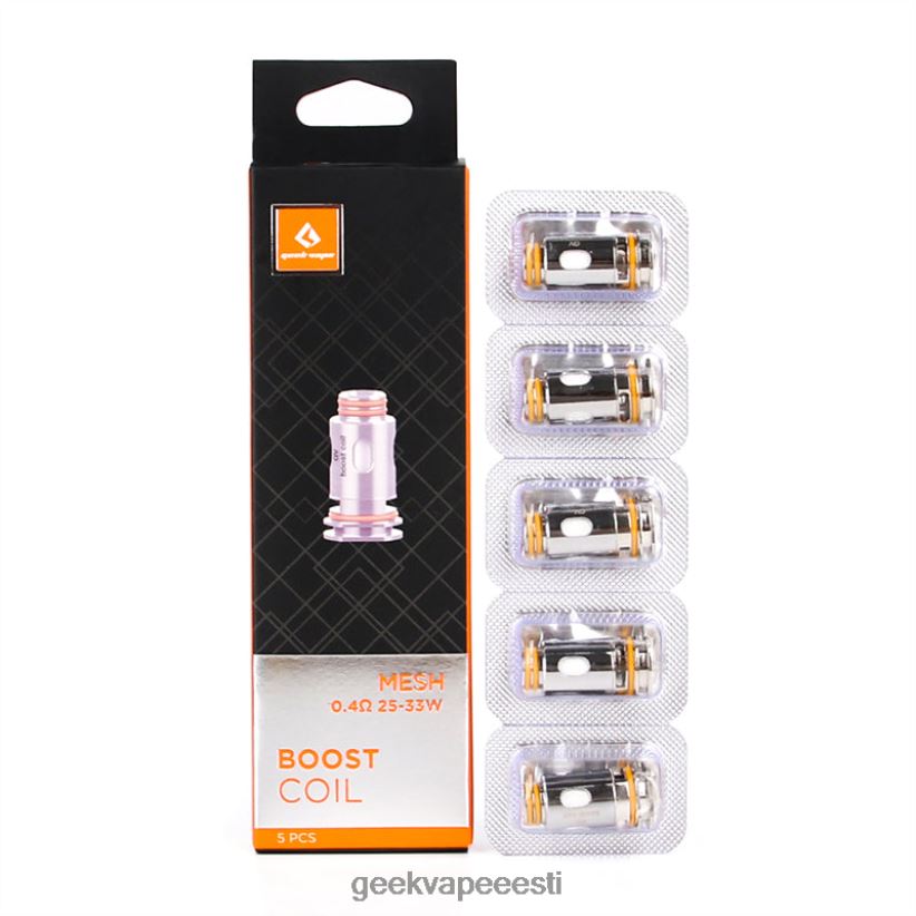 GeekVape 5tk/pakis b-seeria mähis b0,4 oomi NX426B10 Geek Bar Eesti