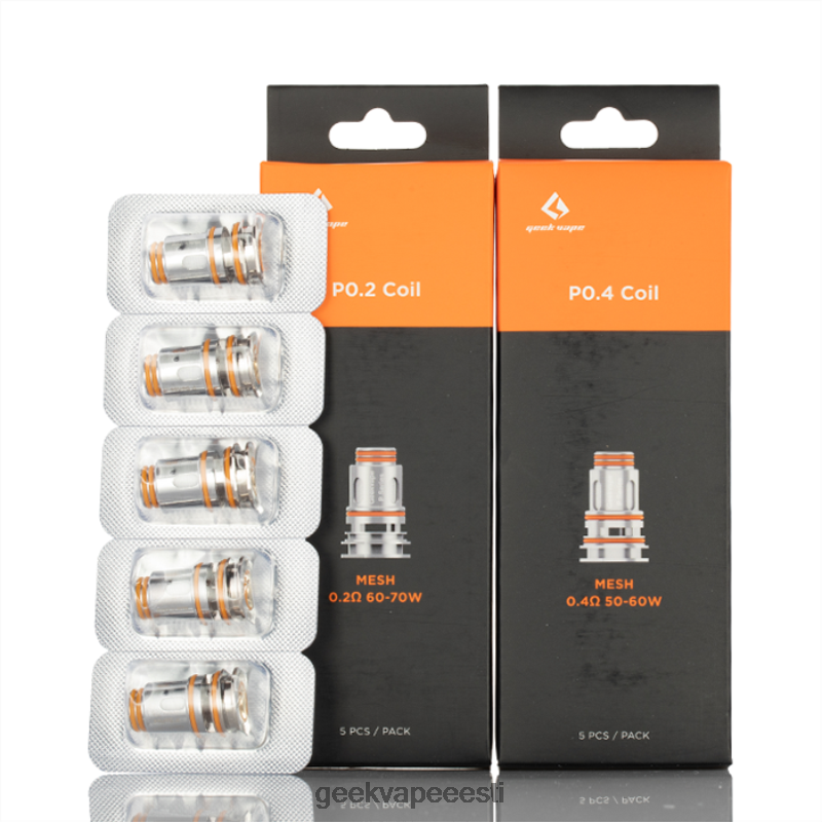 GeekVape 5tk/pakis p-seeria mähis p0,5 oomi NX426B16 GeekVape Store