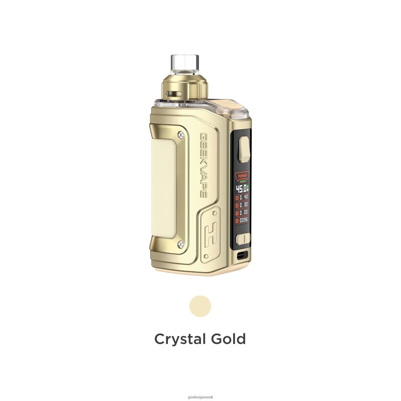 GeekVape h45 (aegis hero 2) pod mod kit crystal edition kristallkuld NX426B141 GeekVape Eesti