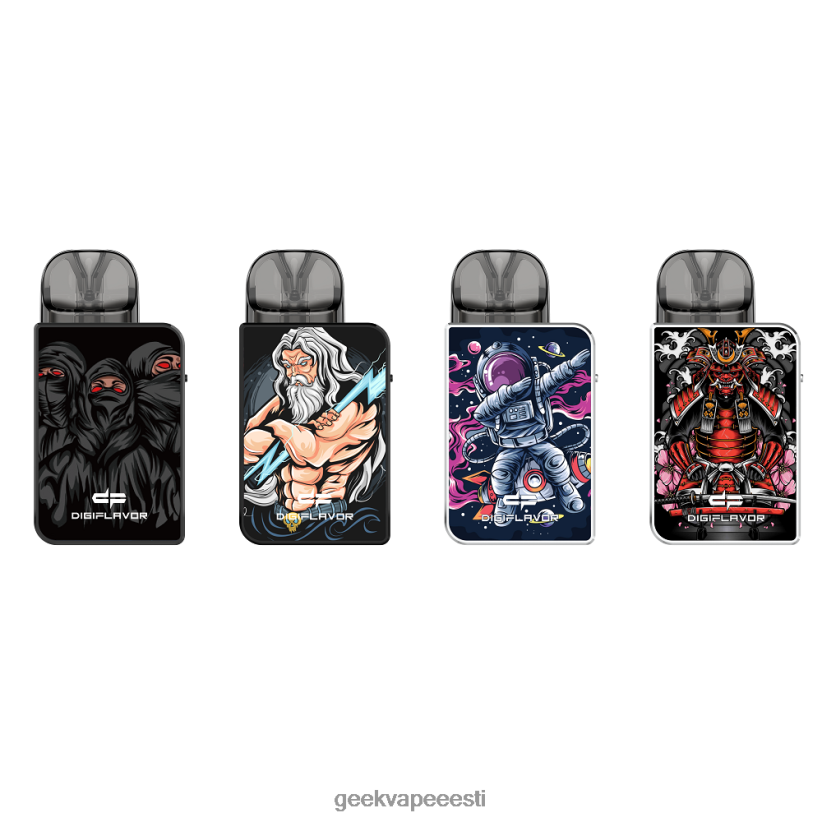 GeekVape digiflavor u pod komplekt 1000mah samurai hõbe NX426B67 Vape Store GeekVape