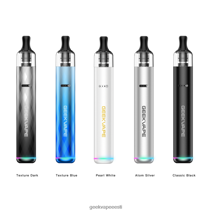 GeekVape wenax s3 (pliiats 3) vape pliiatsi komplekt 1100mah aatom hõbe NX426B66 GeekVape Store